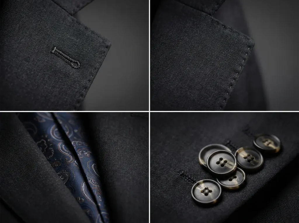 bespoke tailor details